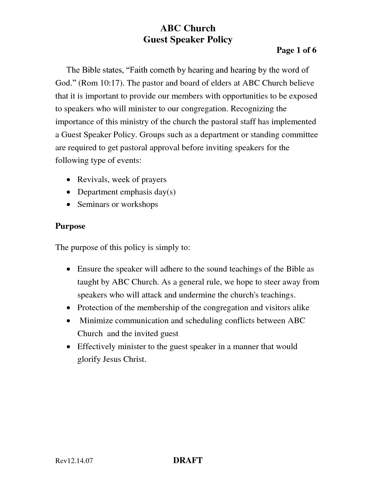 Invitation Letter for Guest Speaker In Graduation Guest Speaker Invitation Letter Sample