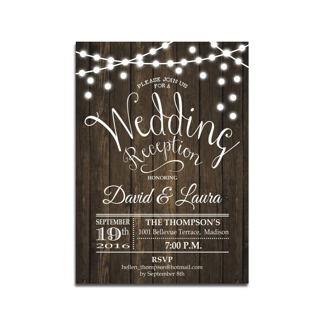 Invitations for A Wedding Reception Only Wedding Reception Invitations Wedding Invitation Templates