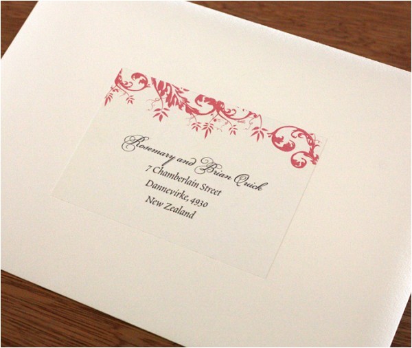 Labels for Addressing Wedding Invitations Address Labels for Wedding Invitation Envelopes