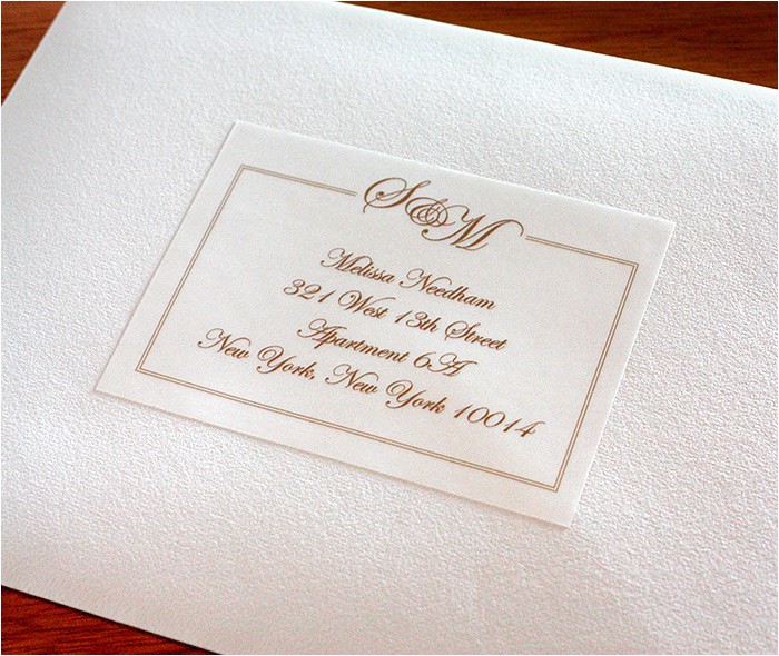 Labels for Addressing Wedding Invitations Address Labels to Match Your Wedding Invitations