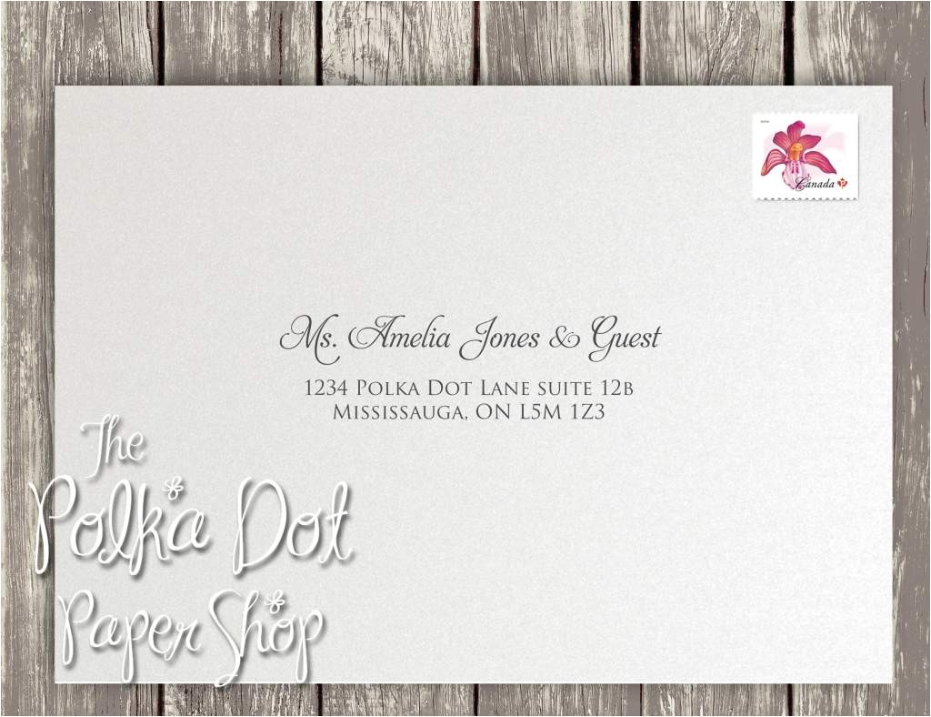 Labels for Addressing Wedding Invitations How to Address Wedding Invitation Wedding Invitation