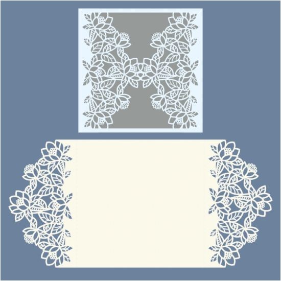 Laser Cut Wedding Invitation Templates 614 Best Silhouette Cards Images On Pinterest