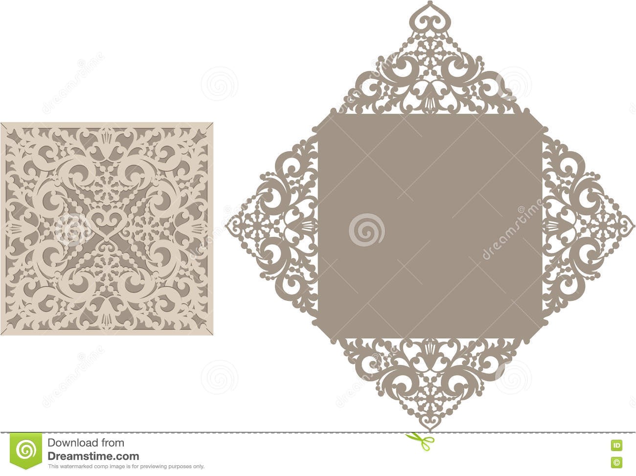 Laser Cut Wedding Invitation Templates Laser Cut Envelope Template for Invitation Wedding Card