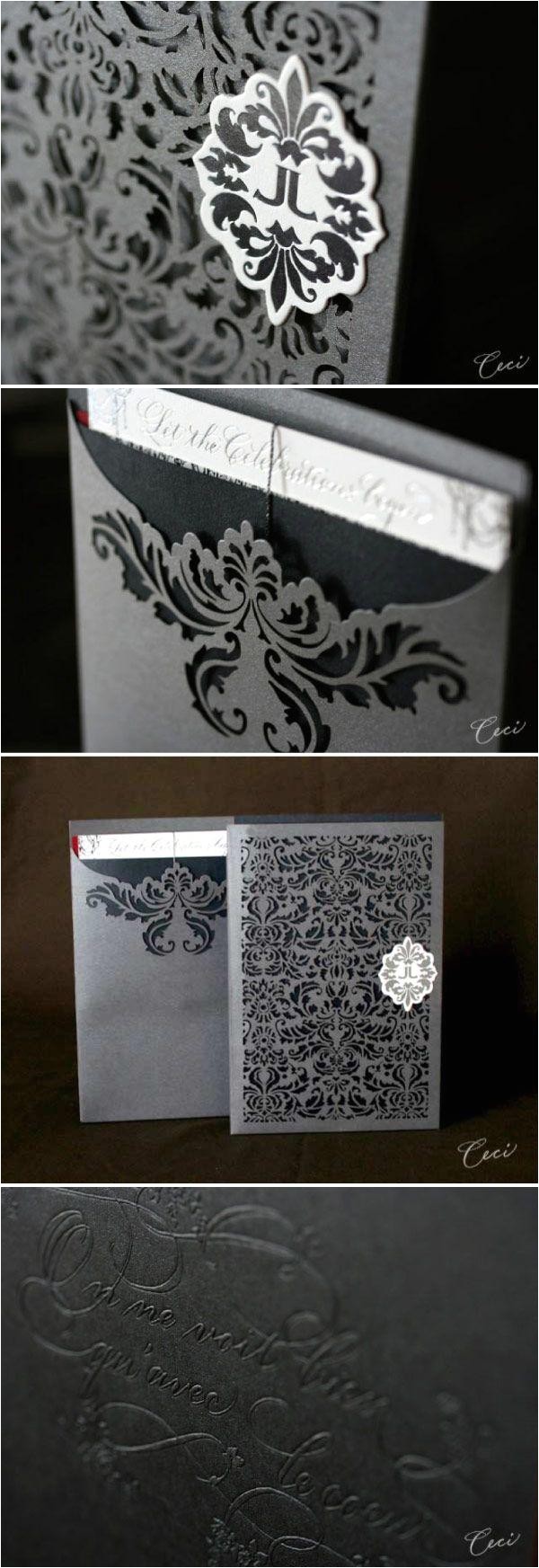 Laser Cut Wedding Invitations Nyc Wedding Invitation Trends by Ceci New York 2348727 Weddbook