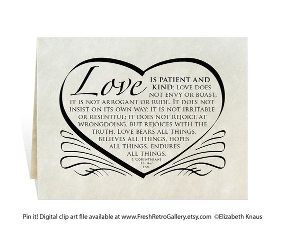 Love is Patient Love is Kind Wedding Invitations Wedding Card Program Invitation Love is Patient and Love is Patient Love is Kind Wedding Invitations Wedding Card Program Invitation Love is Patient and