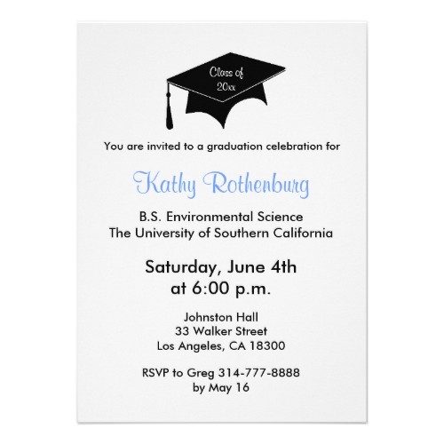 Make My Own Graduation Invitations Graduation Celebration Gifts and Back to School Supplies