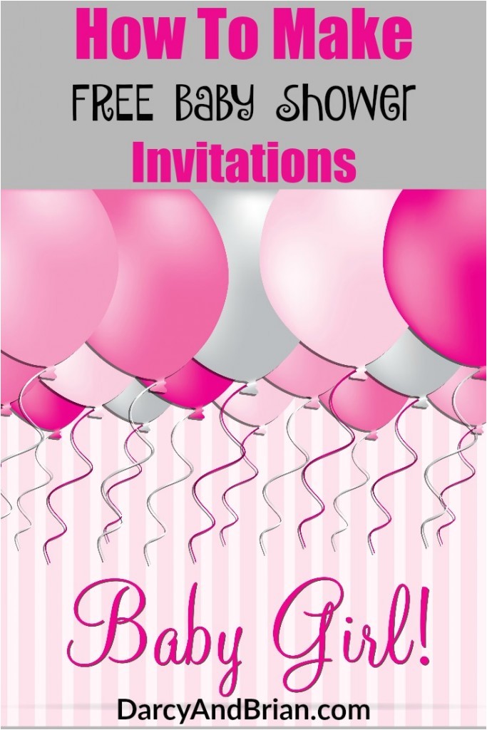 Making Baby Shower Invitations Online How to Create Free Baby Shower Invitations