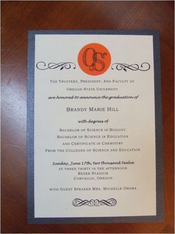 Making Graduation Invitations Homemade Graduation Announcements Diy Pinterest