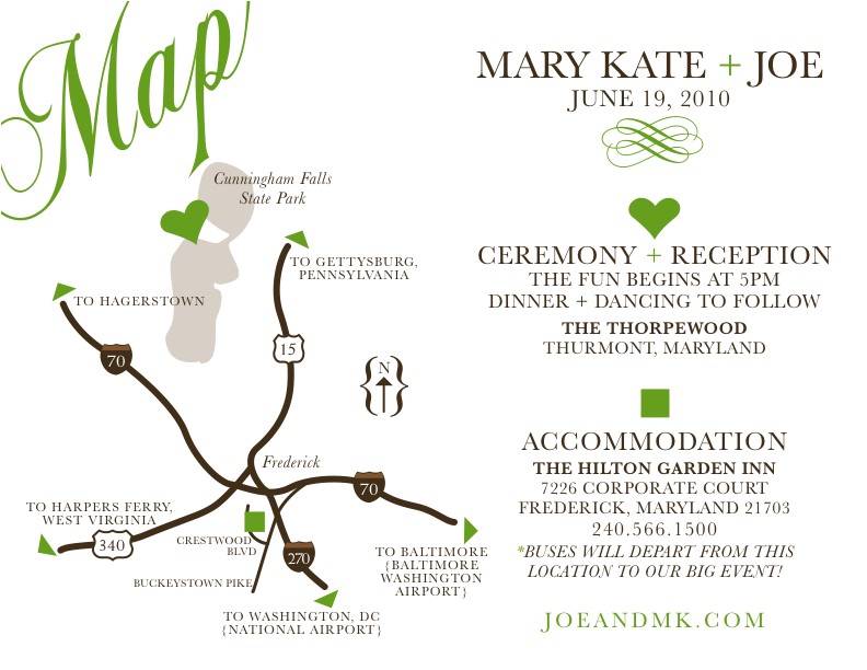Map Cards for Wedding Invitations Custom Wedding Map Designed to Match Your Invitation