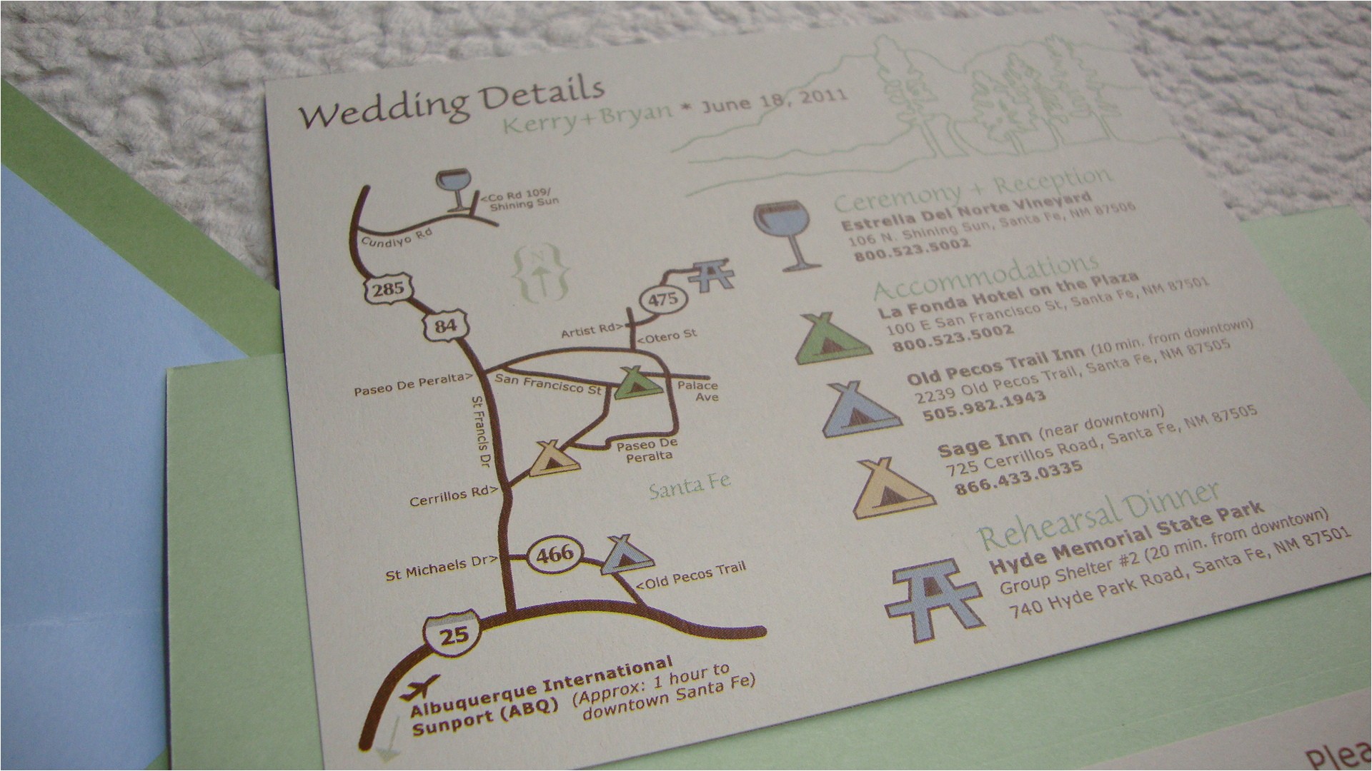 Map Cards for Wedding Invitations Wedding Map Papercake Designs
