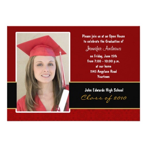 Maroon and White Graduation Invitations Maroon and Black Damask Graduation Invitation 5 Quot X 7