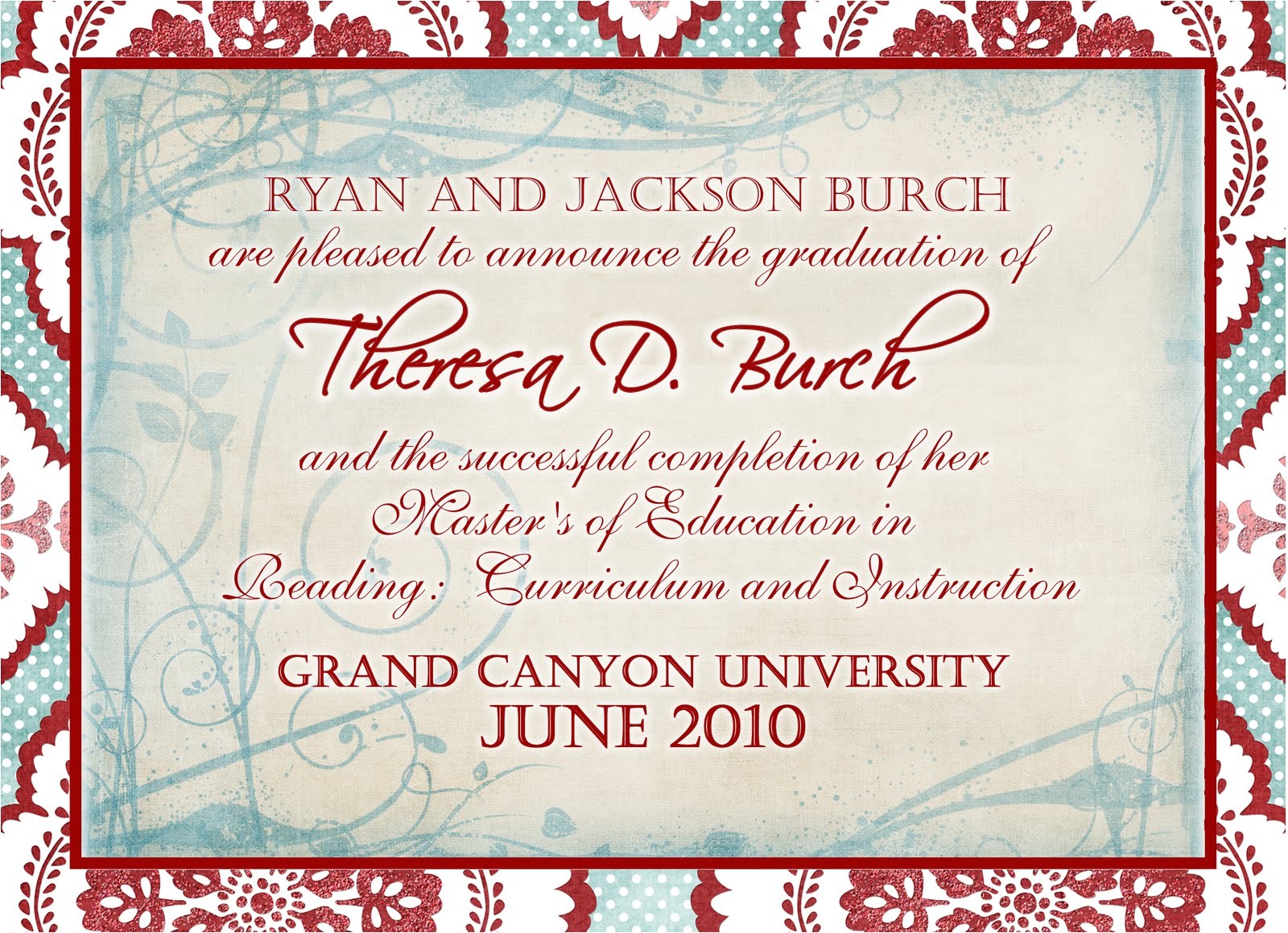 Masters Degree Graduation Party Invitations Masters Invitation Party Invitations Ideas