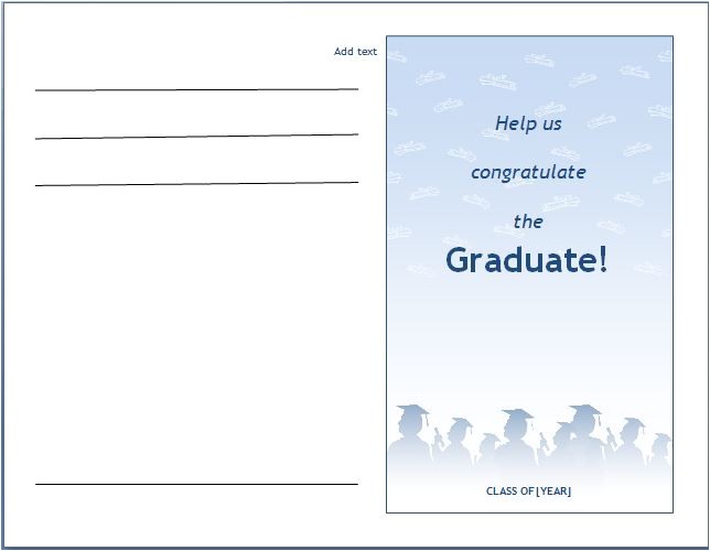 Microsoft Word Templates Graduation Invitations Ms Word Graduation Party Invitation Template formal Word