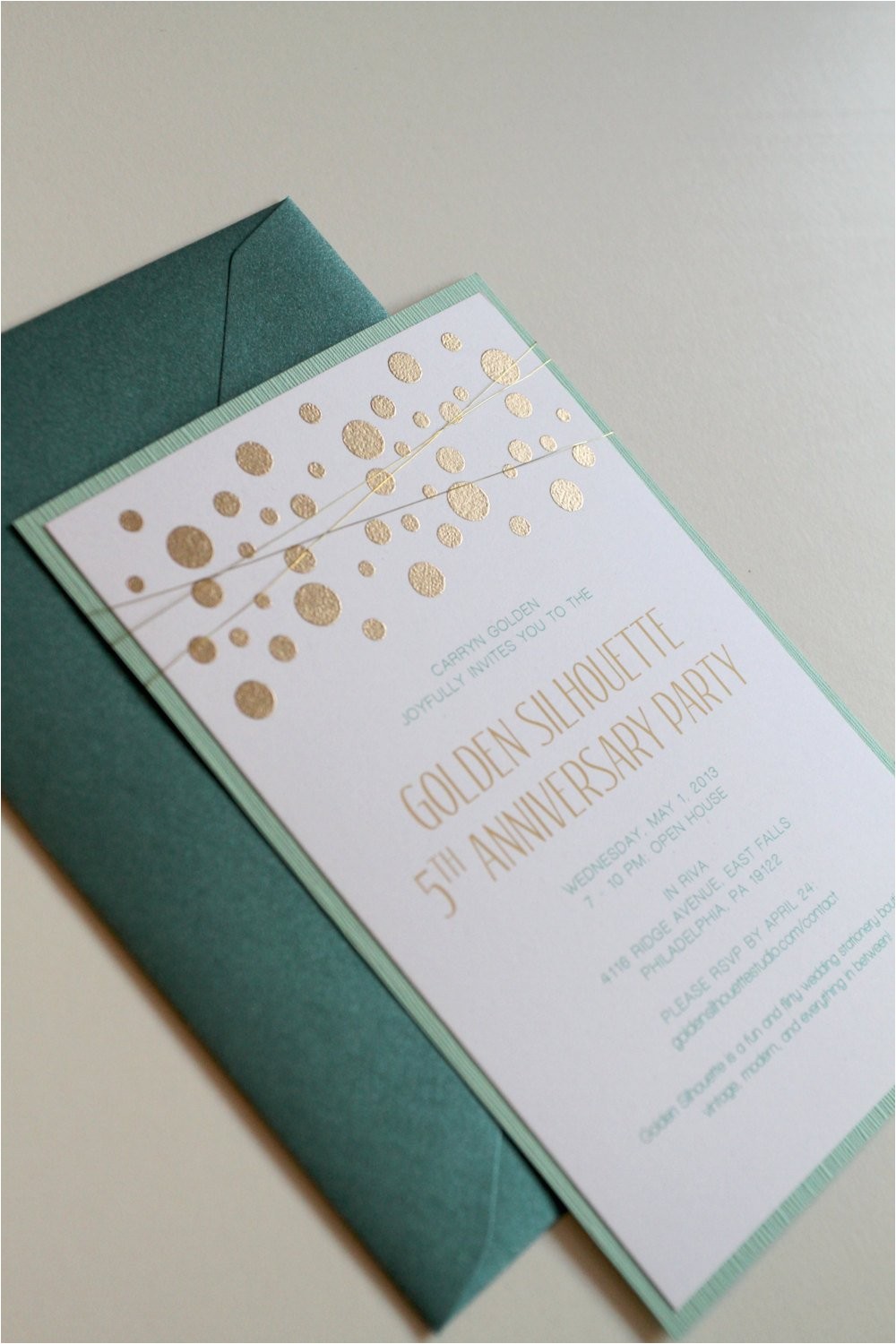 Mint and Gold Wedding Invites Chandeliers Pendant Lights