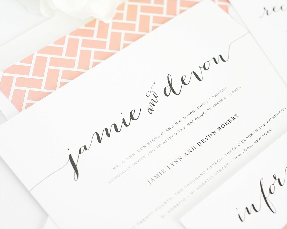 Modern Wedding Invitation Fonts top 10 Wedding Invitations with Script Wedding Invitations
