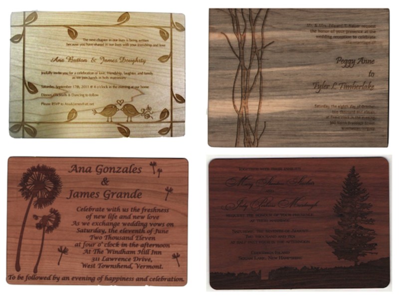 My Wedding Com Invitations Rustic Wood Wedding Invitations Mywedding Com