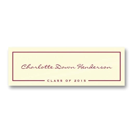 Name Cards for Graduation Invitations 20 Best Images About Name Cards for Graduation