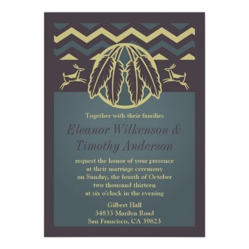 Native American Wedding Invitations 68 Best Images About Native American Tribal theme On