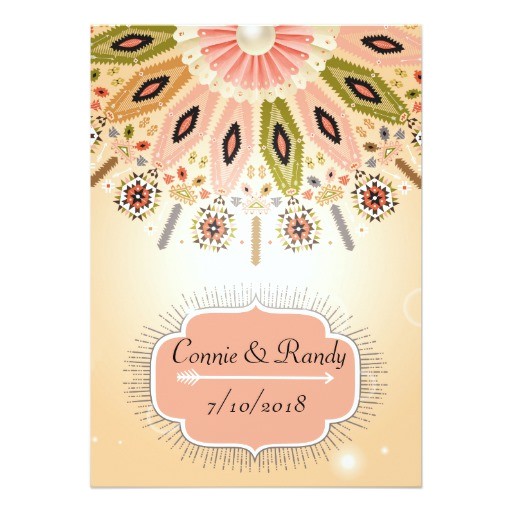 Native American Wedding Invitations Native American Wedding Invitation Zazzle