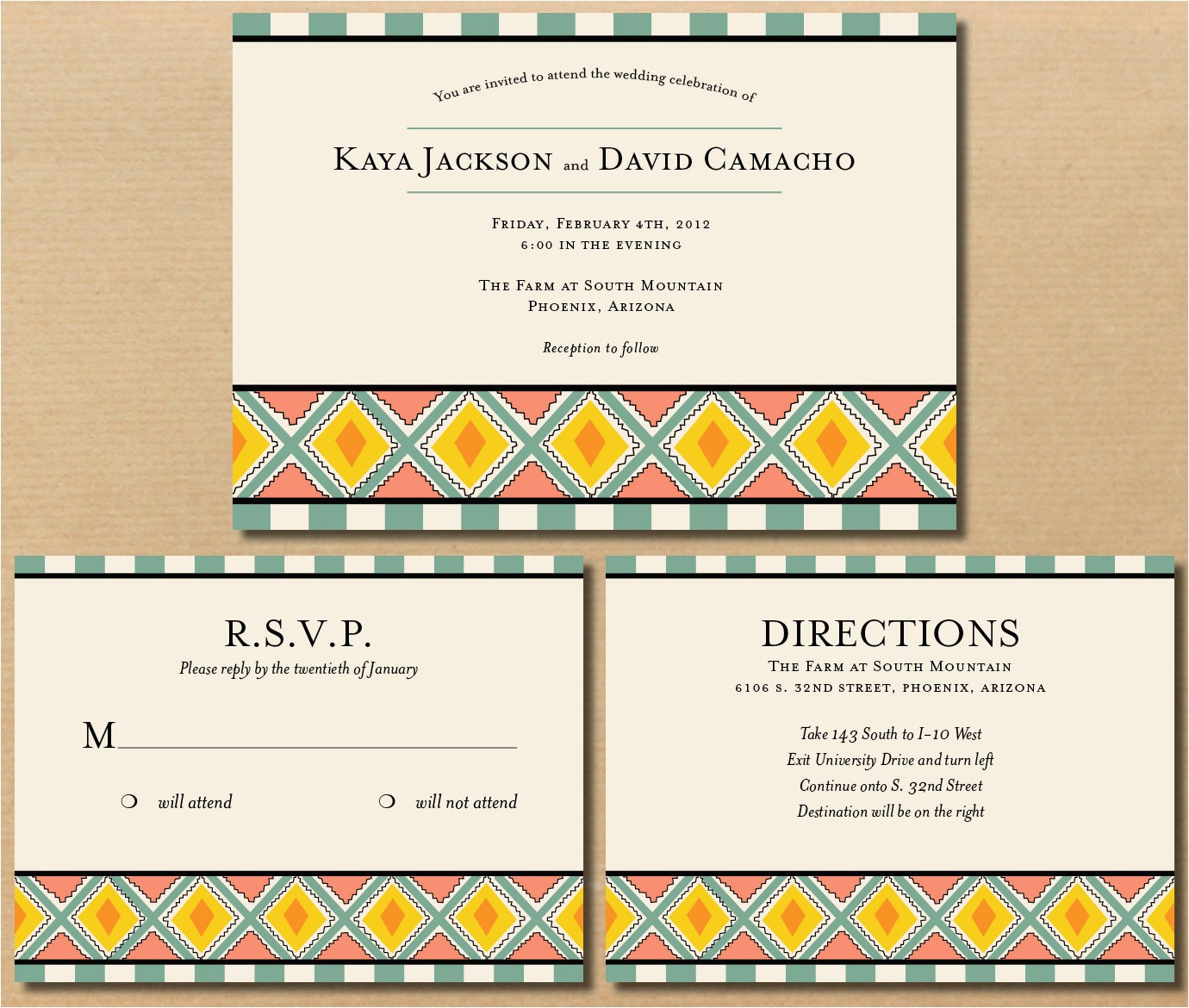 Native American Wedding Invitations River Bridge Native American Influenced Wedding Invitations