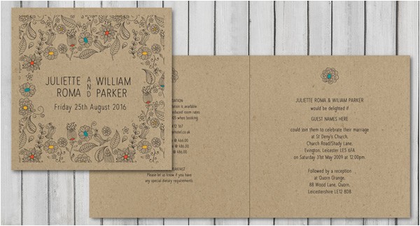 Natural Paper Wedding Invitations Bespoke Wedding Stationery My top Modern Weddi and Seeded