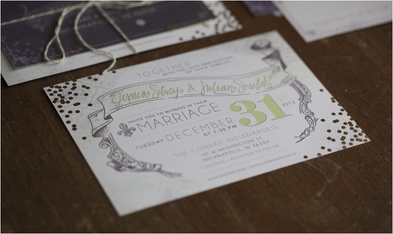 New Years Eve Wedding Invitation Ideas 2017 Simple New Years Eve Wedding Invitations Ideas 2017