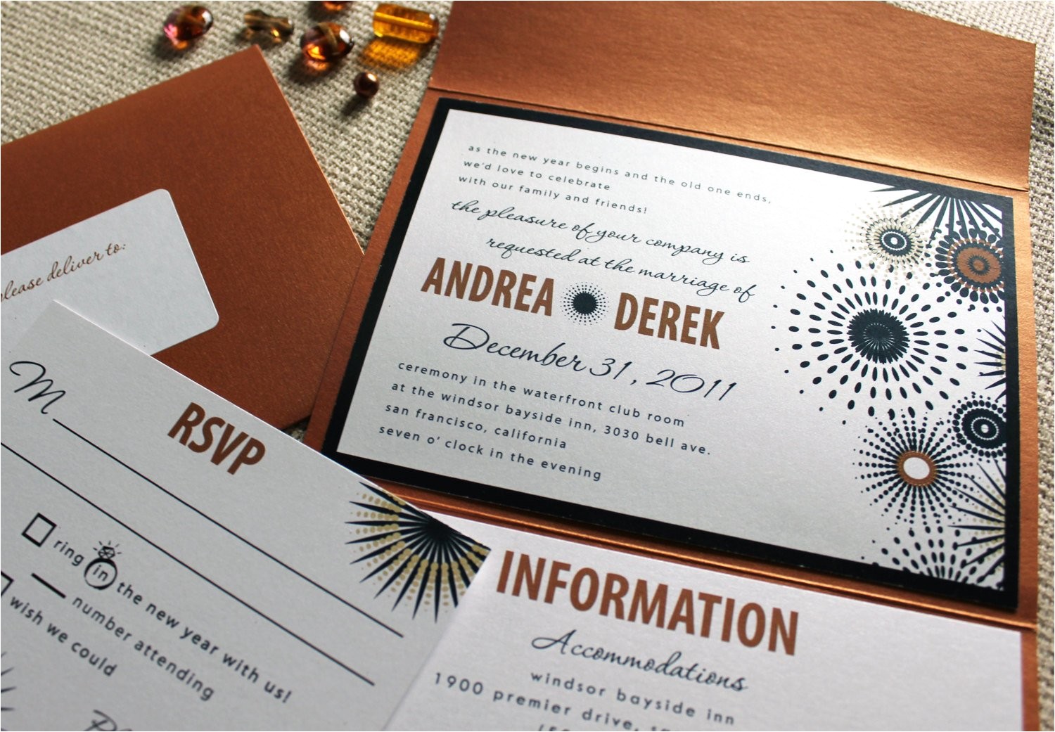 New Years Eve Wedding Invitations Wording Items Similar to Sparkle Of Love New Years Eve Wedding