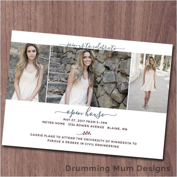 Non Photo Graduation Invitations top 25 Best College Graduation Announcements Ideas On