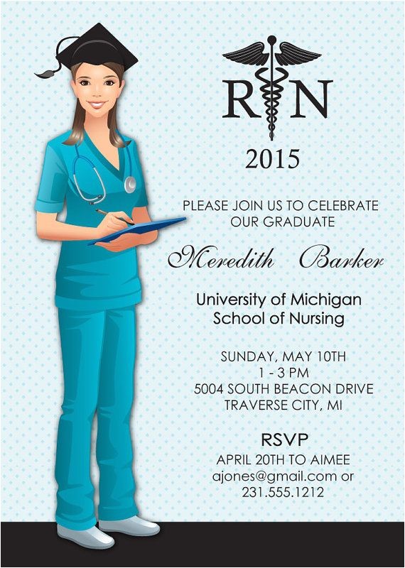 Nursing School Graduation Invitation 91 Best Images About Nurse Graduation Announcements