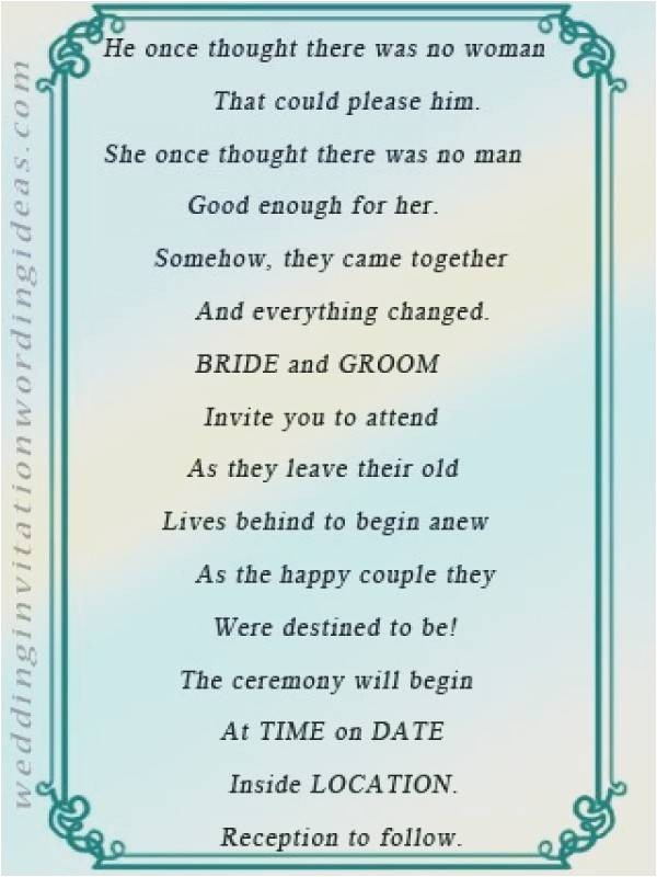 Older Couple Wedding Invitation Wording Older Couple Wedding Invitation Wording Weddinginvite Us