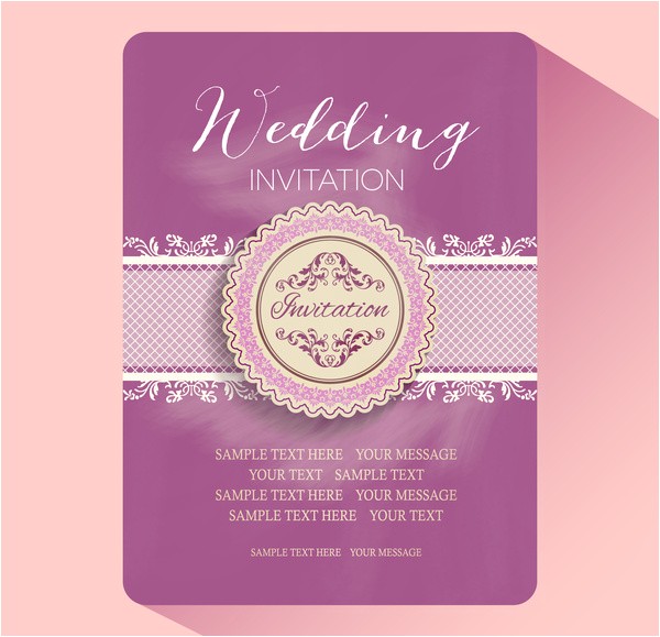 Online Editable Wedding Invitation Cards Free Download Editable Wedding Invitations Free Vector Download 3 767