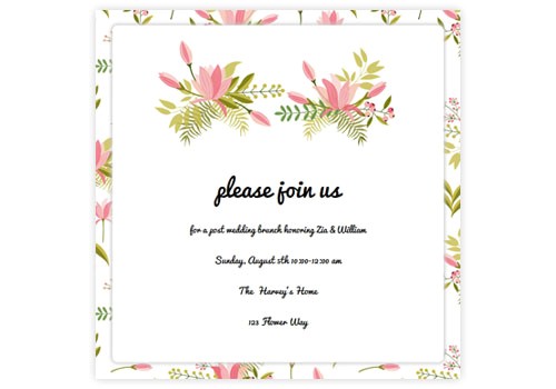 Online Wedding Invitations Free Online Wedding Invitations for the Modern Couple Sendo