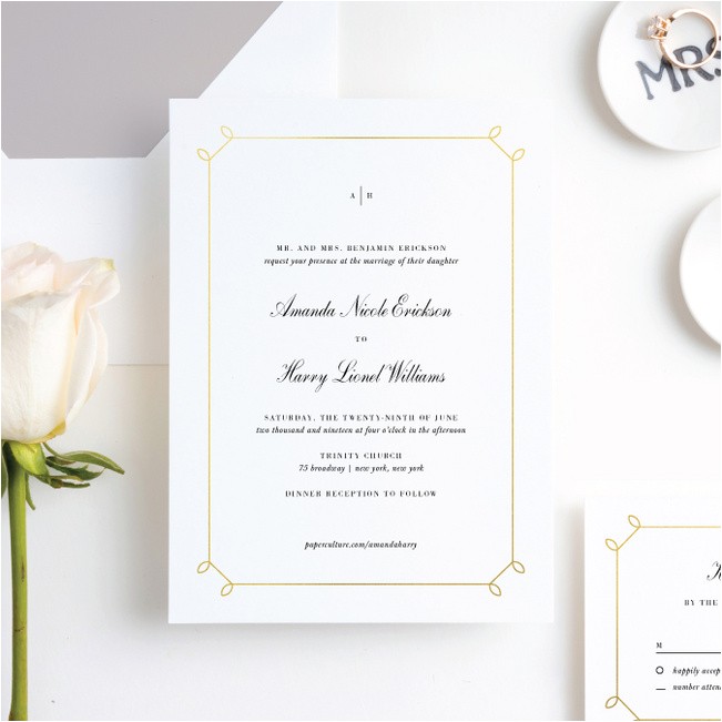 Paper Culture Wedding Invitation Wedding Invitation Suites Paper Culture