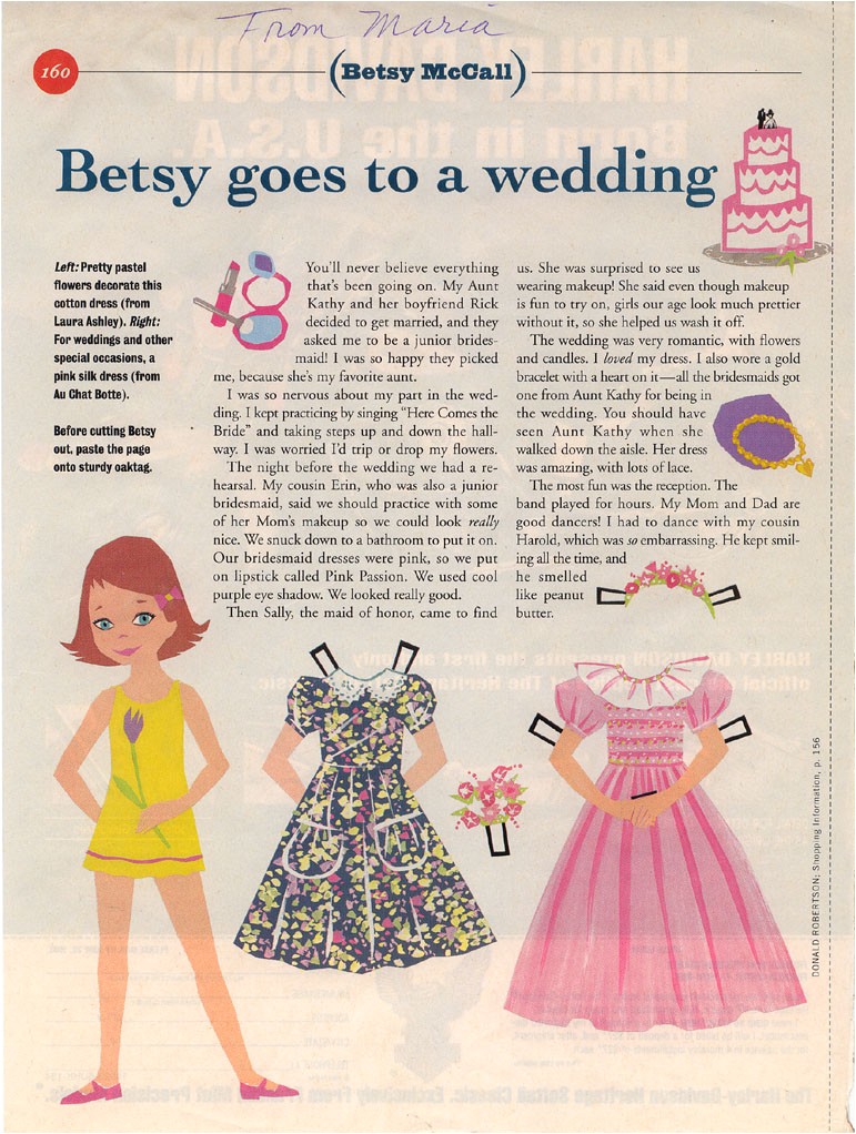 Paper Dolls Wedding Invitations Doll Wedding Paper Dolls