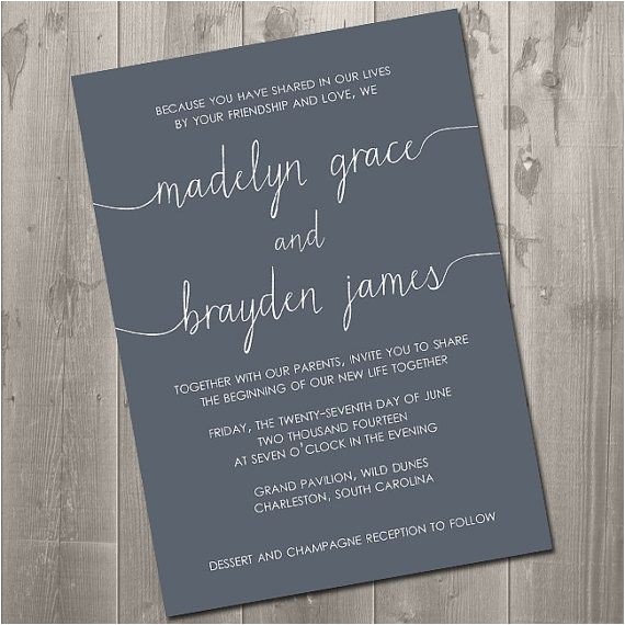 Parents Inviting Wedding Invitation Wording Wedding Invitation Wording without Parents Cobypic Com