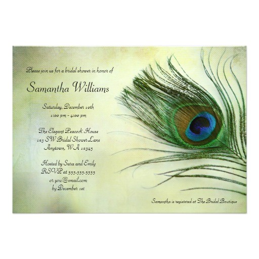 Peacock Wedding Shower Invitations Vintage Peacock Feather Bridal Shower Invitations Zazzle Peacock Wedding Shower Invitations Vintage Peacock Feather Bridal Shower Invitations Zazzle