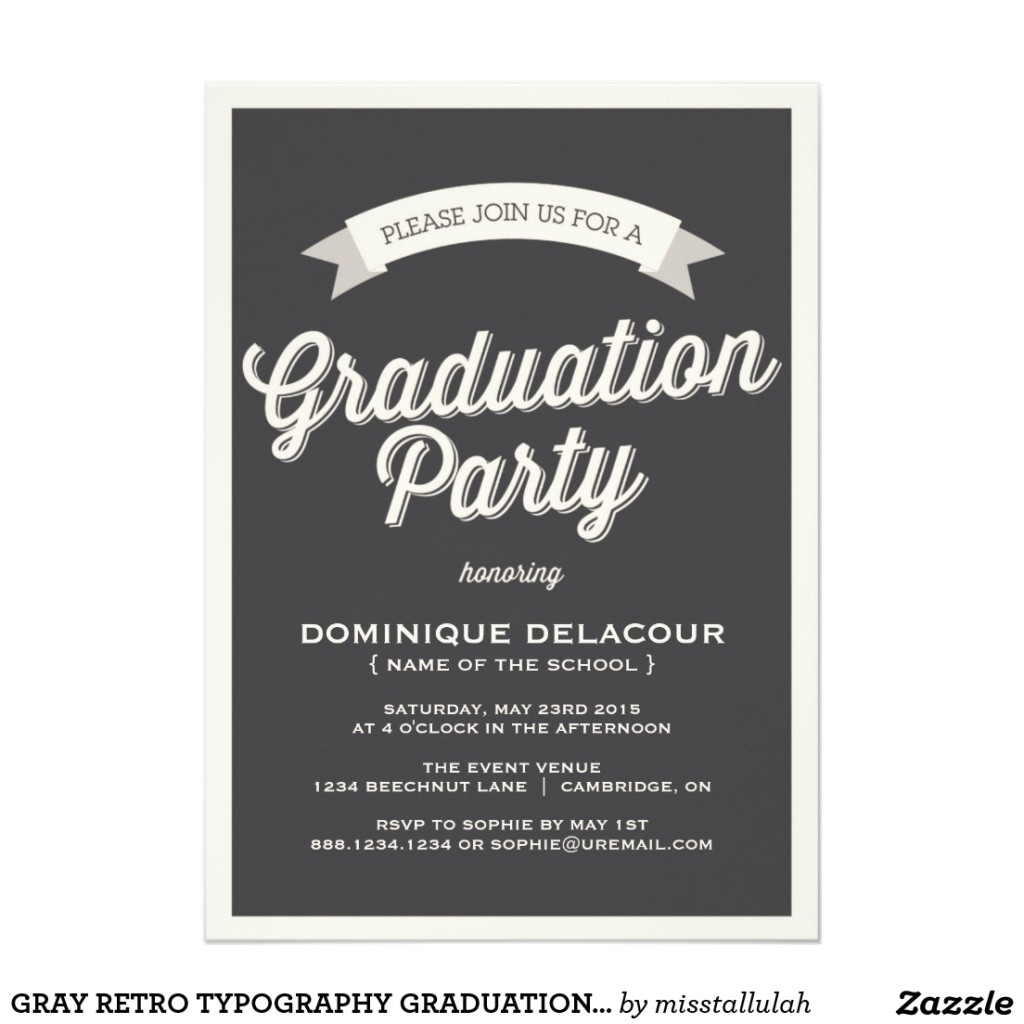 Personalized College Graduation Party Invitations Unique Ideas for College Graduation Party Invitations