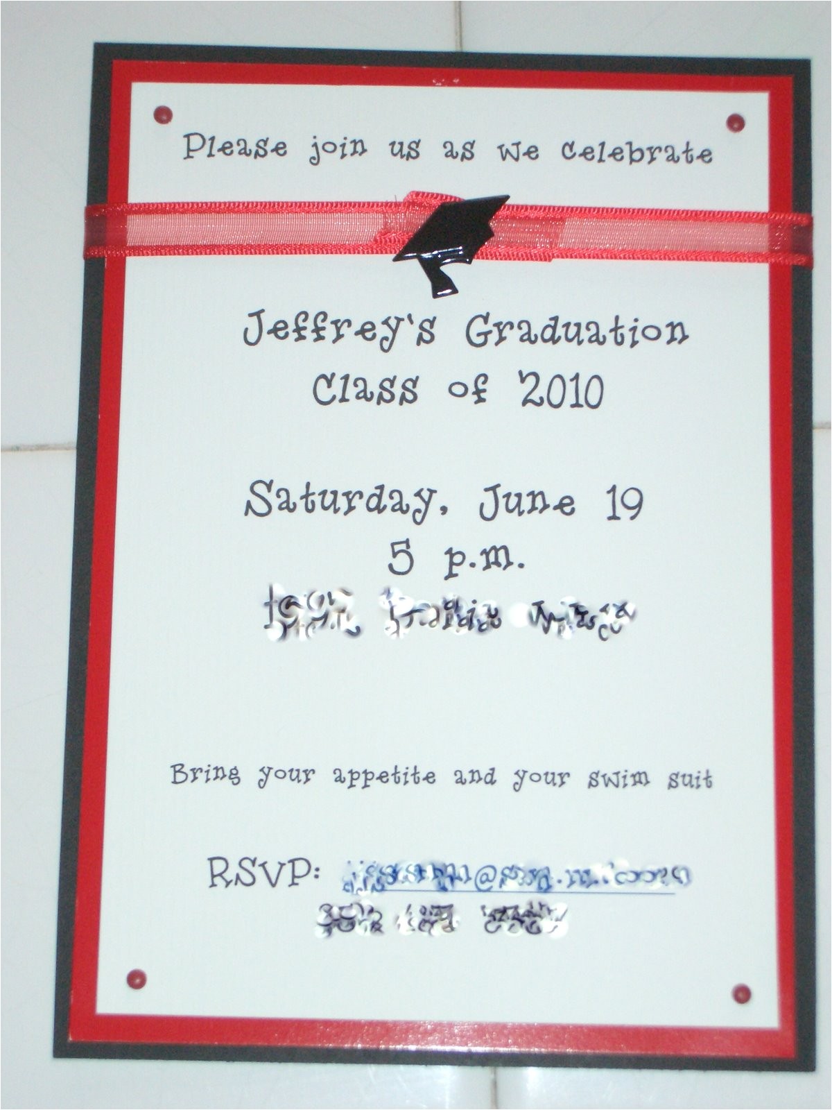 Picture Graduation Party Invitations Scrapbooking with A French Accent Graduation Party Invitation