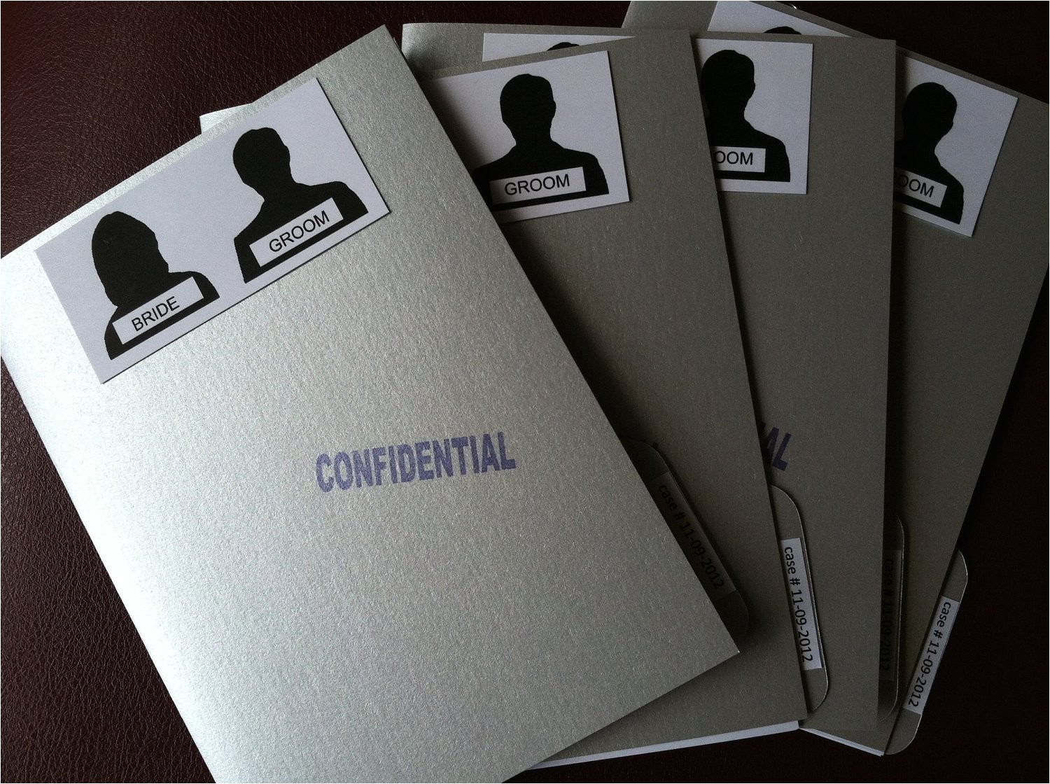 Police Wedding Invitations Police File Wedding Invitation Suite Fun and Unique Police Wedding Invitations Police File Wedding Invitation Suite Fun and Unique