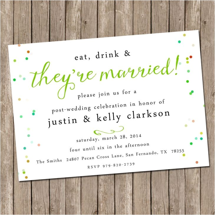 Post Wedding Reception Invitation Quotes Our Favorite Post Wedding Brunch Invitations