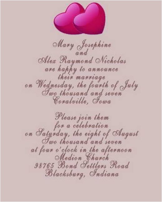 Post Wedding Reception Invitation Quotes Post Wedding Reception Invitation Templates Wedding