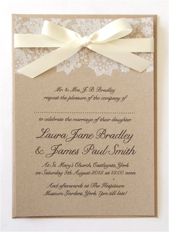 Premade Wedding Invitations Pre Made Wedding Invitations Yourweek 96b7d5eca25e