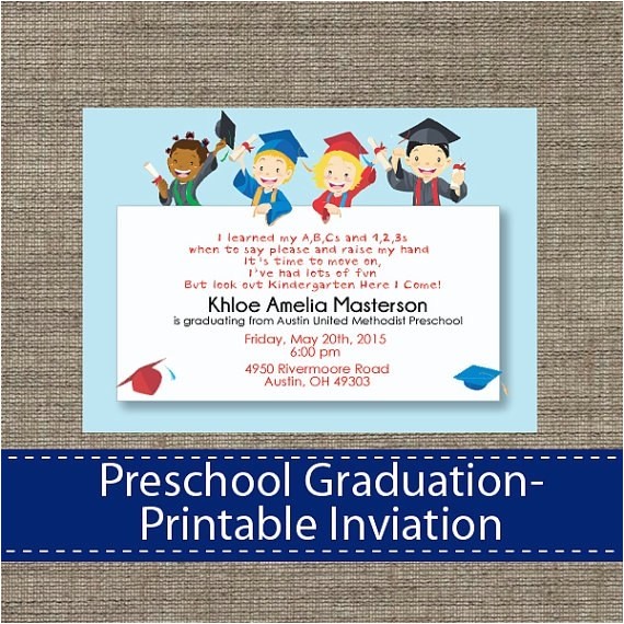 Preschool Graduation Invitation Wording Preschool Graduation Invitation Ideas Listmachinepro Com