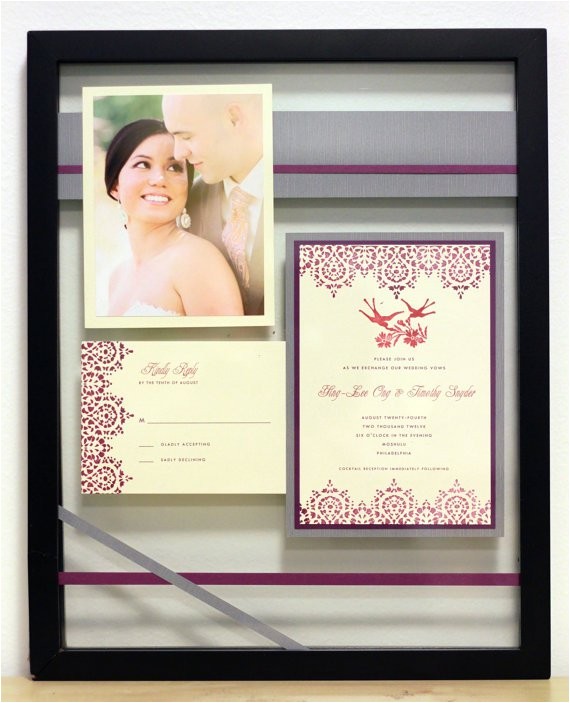 Preserving Wedding Invitations How to Turn Your Wedding Invitation Into A Keepsake