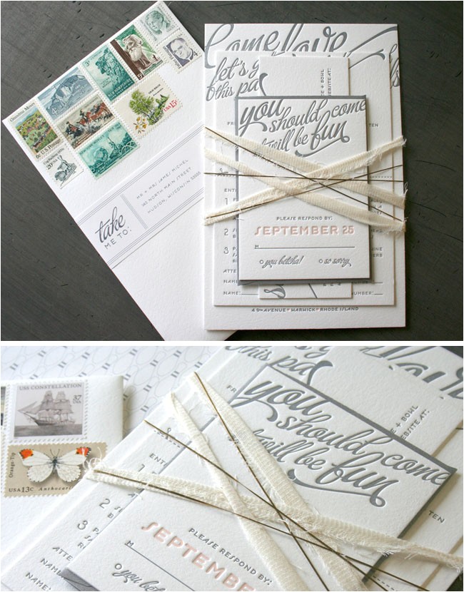 Pretty Stamps for Wedding Invitations Pretty Invitations Green Wedding Shoes Wedding Blog