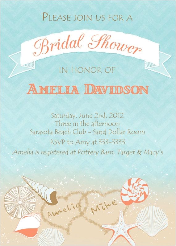 Printable Seashell Wedding Invitations Beach Bridal Shower Invitation Seashell Bridal Shower Printable Seashell Wedding Invitations Beach Bridal Shower Invitation Seashell Bridal Shower
