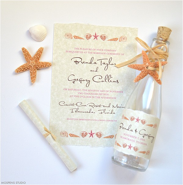 Printable Seashell Wedding Invitations Seashell Invitations Mospens Studio Printable Seashell Wedding Invitations Seashell Invitations Mospens Studio