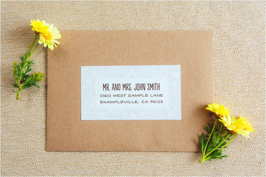Printed Address Labels for Wedding Invitations Wedding Invitation Label Sunshinebizsolutions Com