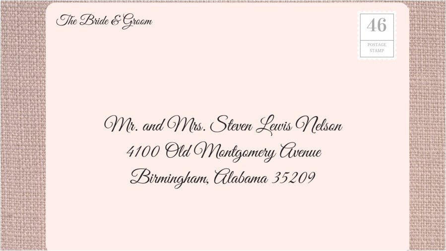 Proper Way to Address Wedding Invitations How to Address Wedding Invitations southern Living