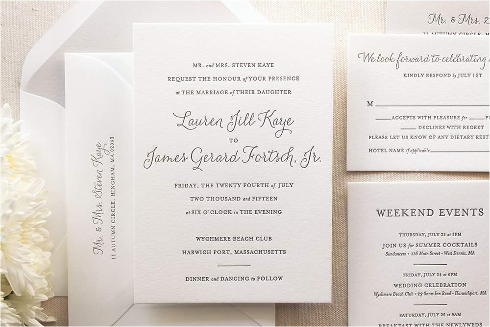 Proper Wording Of Wedding Invitations Proper Wedding Invitation Wording Wedding Invitation